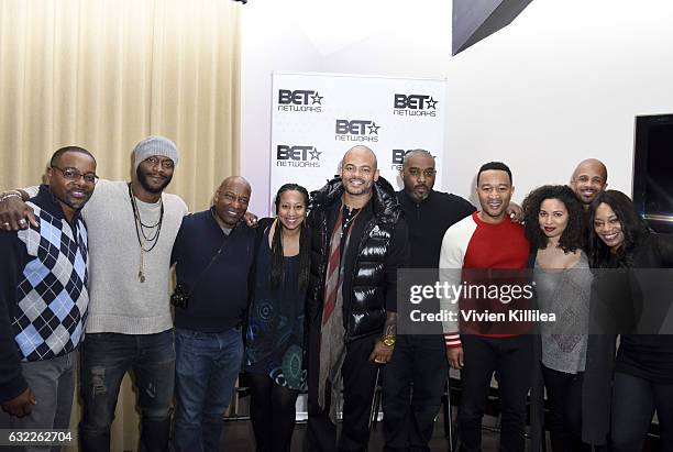 Principal at Liquid Soul Tirrell D. Whittley, actor Aldis Hodge, director John Singleton, Head of Original Programming at BET Zola Mashariki,...