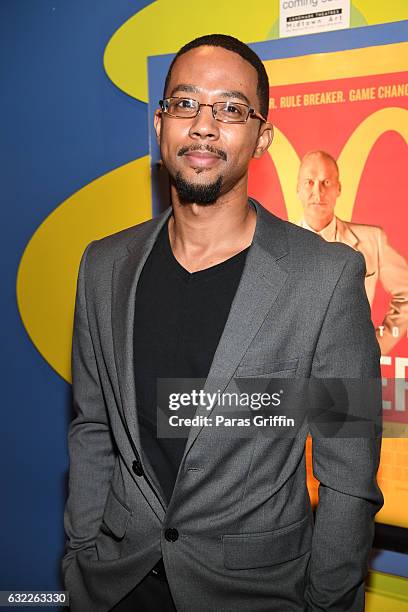 Actor Chris Greene attends "The Founder" Atlanta Premiere at Landmark Midtown Art Cinema on January 20, 2017 in Atlanta, Georgia.