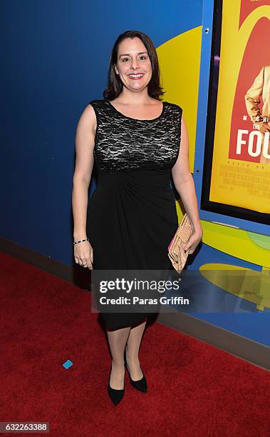 Actress Katie Kneeland attend "The Founder" Atlanta Premiere at Landmark Midtown Art Cinema on January 20, 2017 in Atlanta, Georgia.