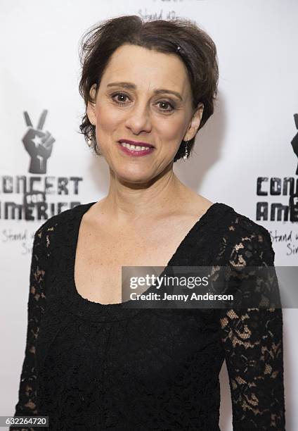 Judy Kuhn attends Concert For America: Stand Up, Sing Out! Town Hall on January 20, 2017 in New York City.