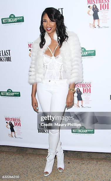 Personality Jennifer Williams attends Tami Roman book signing for "Mistress 101" at The Last Bookstore on January 20, 2017 in Los Angeles, California.