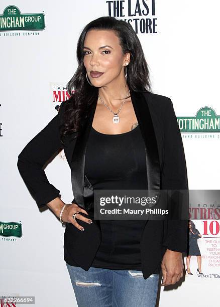 Personality Shamicka Lawrence attends Tami Roman book signing for "Mistress 101" at The Last Bookstore on January 20, 2017 in Los Angeles, California.