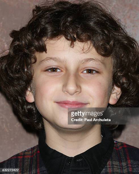 Actor / Social Media Personality August Maturo attends the Bryan Lanning album release party at The Belasco Theatre on January 20, 2017 in Los...