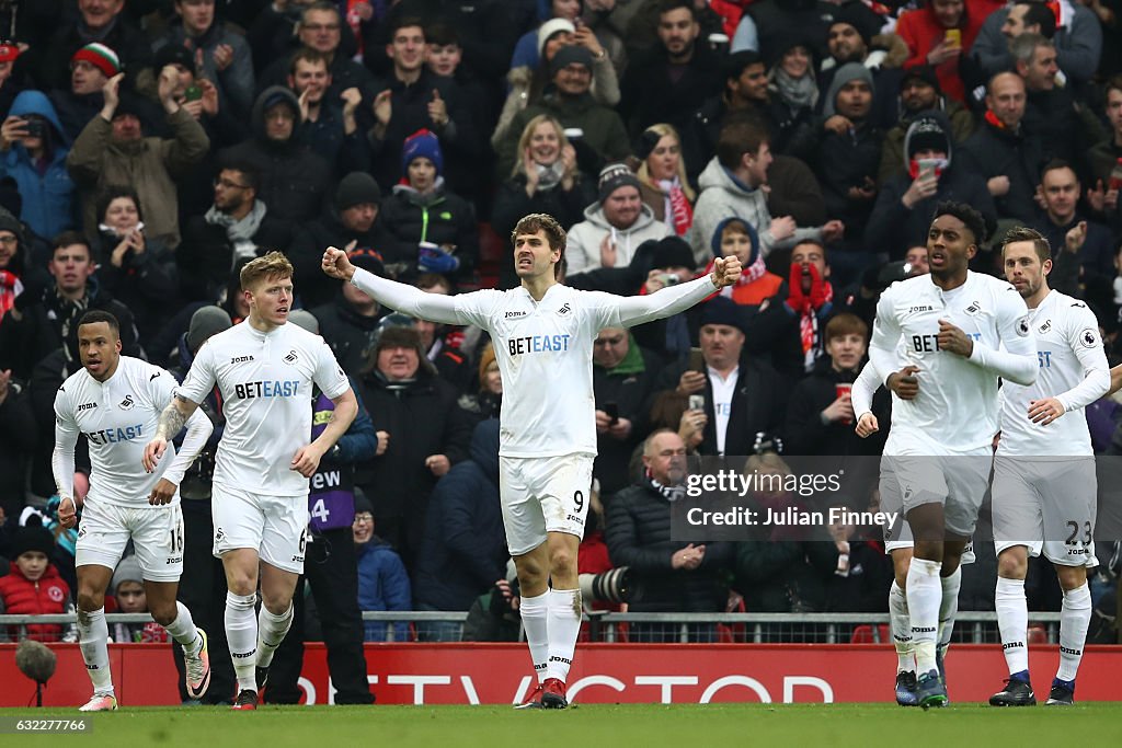 Liverpool v Swansea City - Premier League