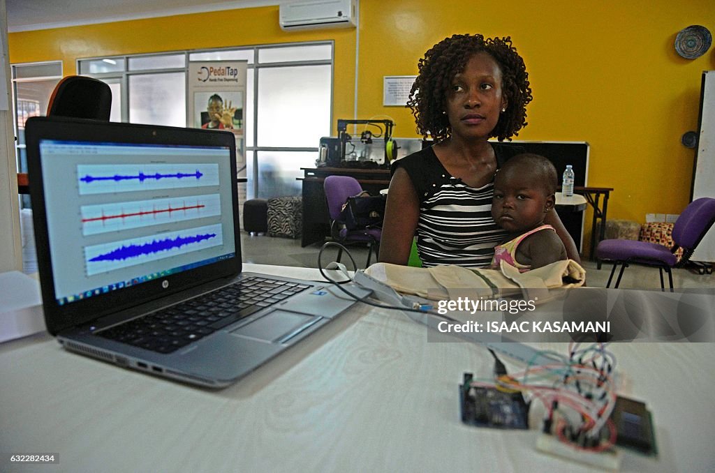 UGANDA-HEALTH-SCIENCE-INNOVATION-PNEUMONIA