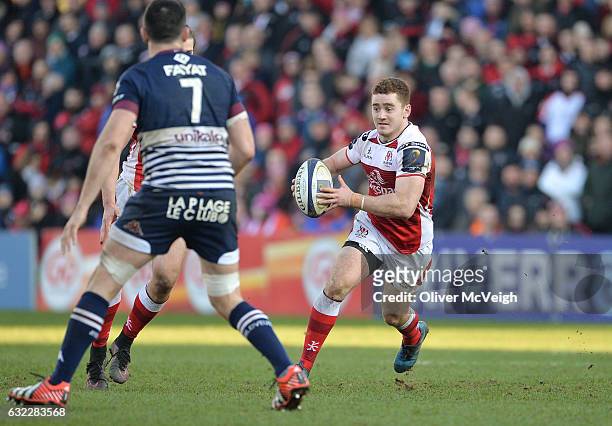 Belfast , Ireland - 21 January 2017; Paddy Jackson of Ulster during the European Rugby Champions Cup Pool 5 Round 6 match between Ulster and...