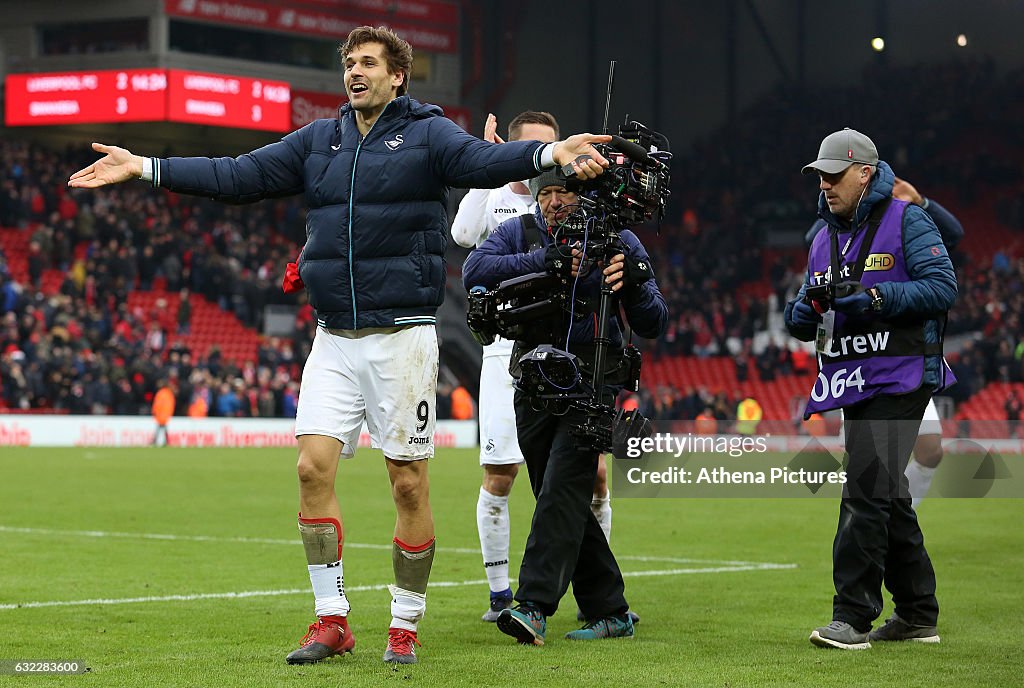 Liverpool v Swansea City - Premier League