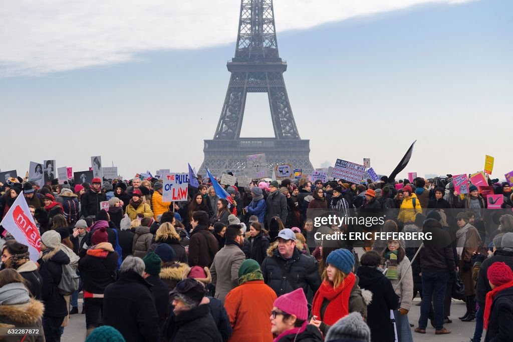 FRANCE-US-POLITICS-WOMEN-DEMO