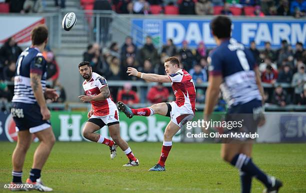Belfast , Ireland - 21 January 2017; Paddy Jackson of Ulster during the European Rugby Champions Cup Pool 5 Round 6 match between Ulster and...