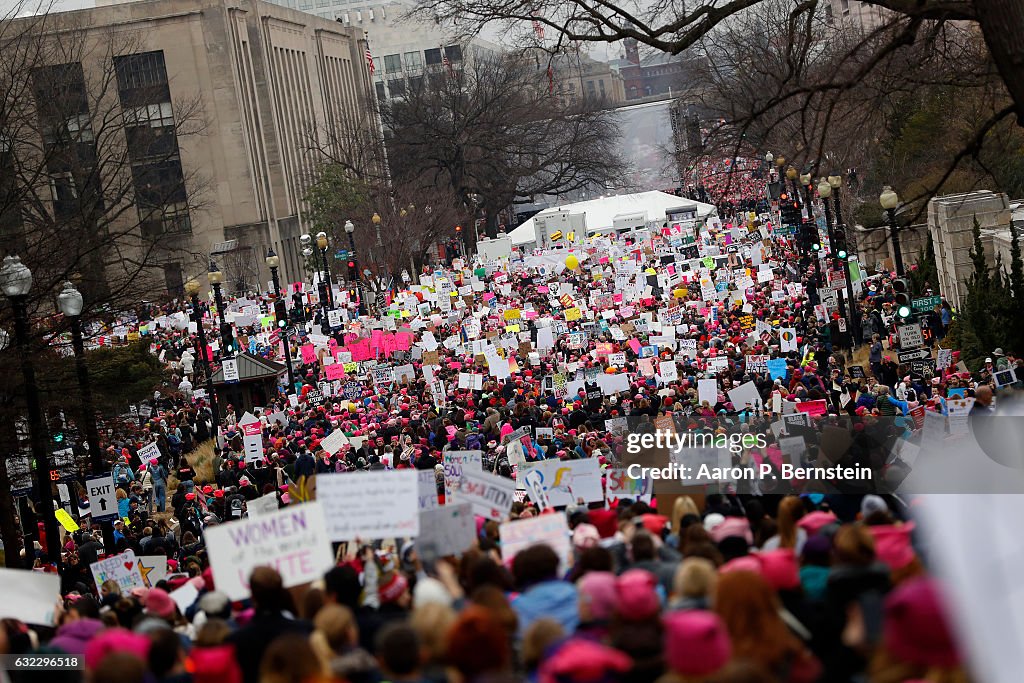 Thousands Attend Women's March On Washington