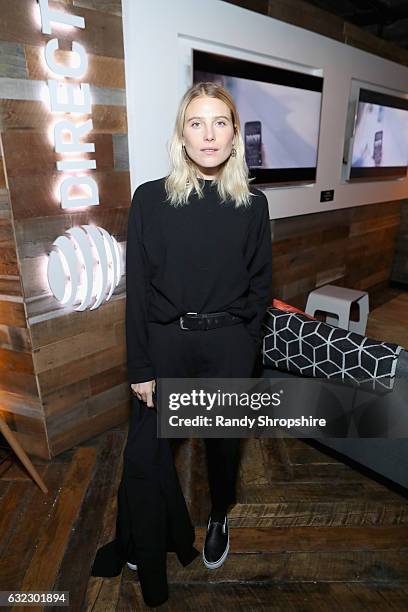 Actress Dree Hemingway attends the AT&T At The Lift hosted "LA Times" Party at The Lift on January 20, 2017 in Park City, Utah.