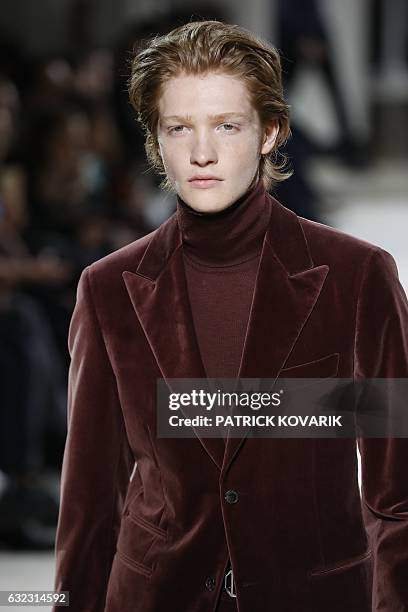 FRA: Hermes : Runway - Paris Fashion Week - Menswear F/W 2017-2018