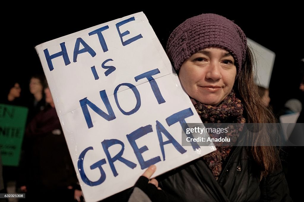 Anti-Trump protest in Israel