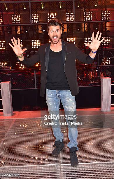 German moderator Thore Schoelermann during the 'The Voice Kids' photo call on January 21, 2017 in Berlin, Germany.