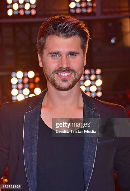 German moderator Thore Schoelermann during the 'The Voice Kids' photo call on January 21, 2017 in Berlin, Germany.