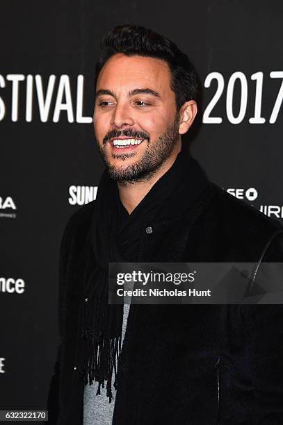 Actor Jack Huston attends "The Yellow Birds" premiere on day 3 of the 2017 Sundance Film Festival at Eccles Center Theatre on January 21, 2017 in...