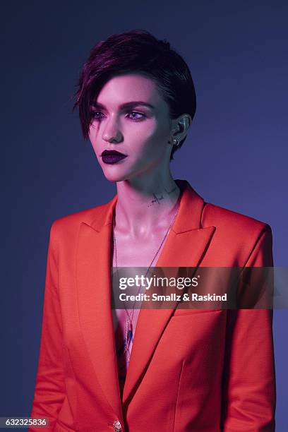 Ruby Rose Standing Ruby Rose Portrait Session Photos and Premium High Res Pictures - Getty ...