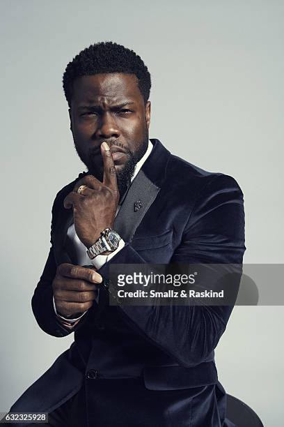 Actor Kevin Hart poses for a portrait at the 2017 People's Choice Awards at the Microsoft Theater on January 18, 2017 in Los Angeles, California.