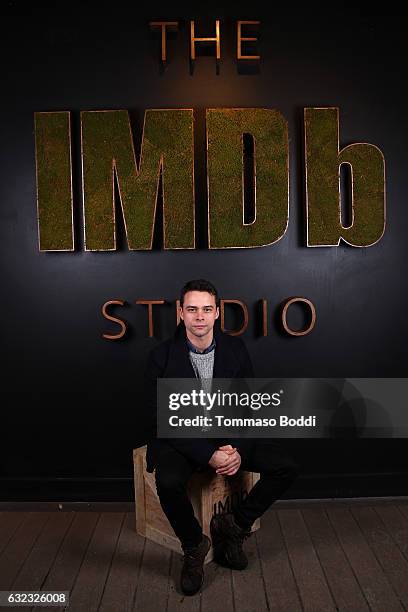 Actor Adam Long of "When the Street Lights Go On" attends The IMDb Studio featuring the Filmmaker Discovery Lounge, presented by Amazon Video Direct:...