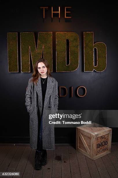 Actress Odessa Young of "When the Street Lights Go On" attends The IMDb Studio featuring the Filmmaker Discovery Lounge, presented by Amazon Video...