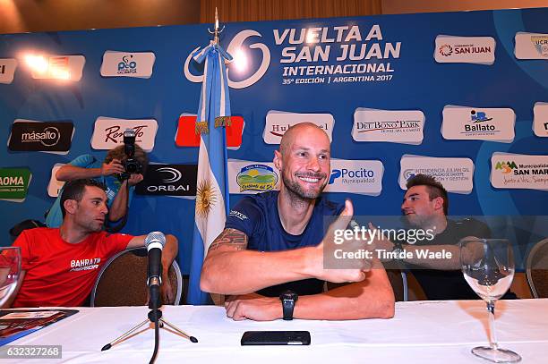 35th Tour of San Juan 2017 / Press Conference Vincenzo NIBALI / Tom BOONEN / Elia VIVIANI / Vuelta A San Juan /