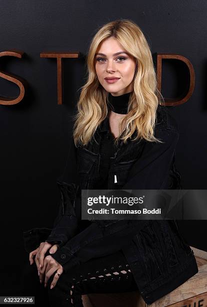 Actress Nicola Peltz of "When the Street Lights Go On" attends The IMDb Studio featuring the Filmmaker Discovery Lounge, presented by Amazon Video...