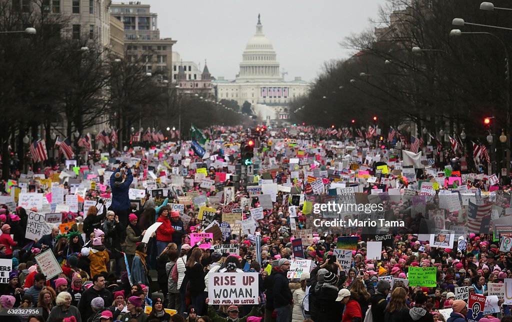 Thousands Attend Women's March On Washington