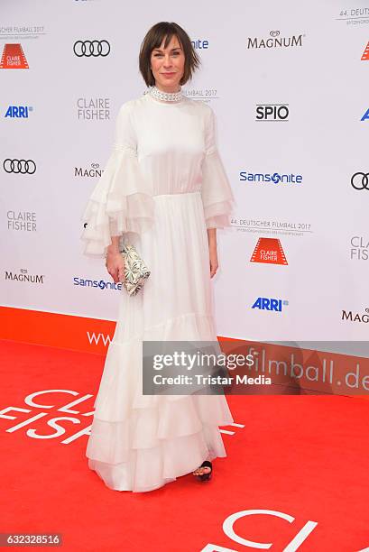 German actress Christiane Paul attends the German Film Ball 2017 at Hotel Bayerischer Hof on January 21, 2017 in Munich, Germany.