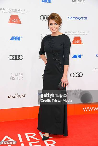 German actress Anja Kling attends the German Film Ball 2017 at Hotel Bayerischer Hof on January 21, 2017 in Munich, Germany.