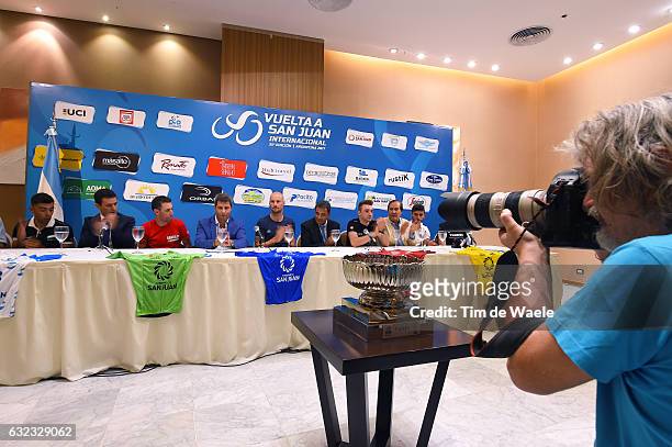 35th Tour of San Juan 2017 / Press Conference Rui COSTA / Laureano ROSAS / Vincenzo NIBALI / Tom BOONEN / Elia VIVIANI / Fernando GAVIRIA / bauke...