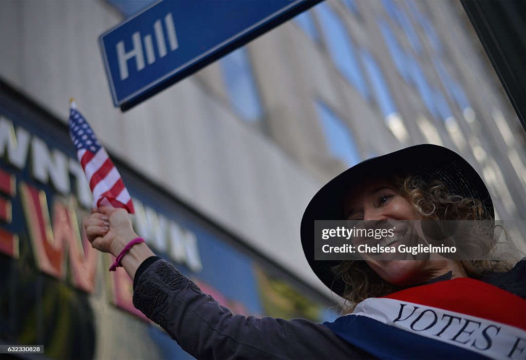 Women's March Held In Los Angeles