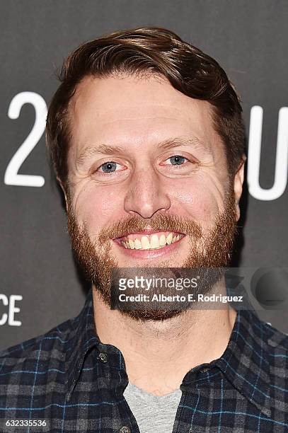 Director, Matthew Heineman attends the "City Of Ghosts" premiere on day 3 of the 2017 Sundance Film Festival at The Marc Theatre on January 21, 2017...