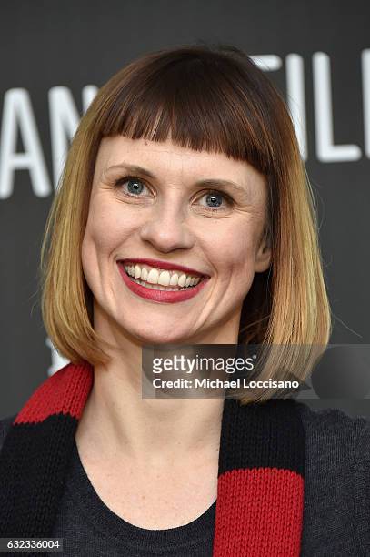 Executive Producers Charlsey Adkins attends the "Walking Out" premiere on day 3 of the 2017 Sundance Film Festival at Library Center Theater on...
