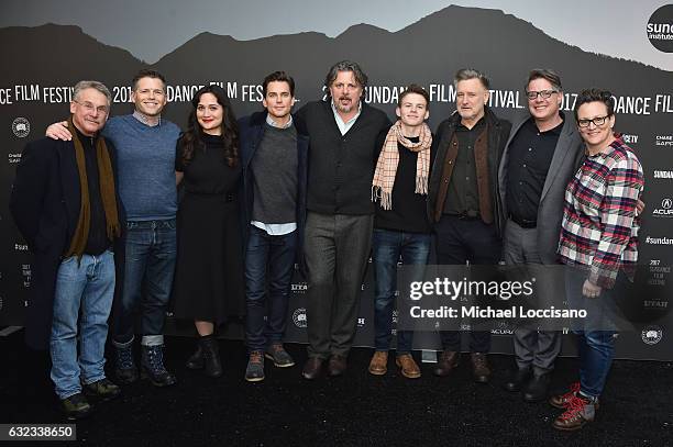 Producer Brunson Green, Actress Lily Gladstone, Actor Matt Bomer, Director Alex Smith, Actor Josh Wiggins, Actor Bill Pullman, Director Andrew Smith...