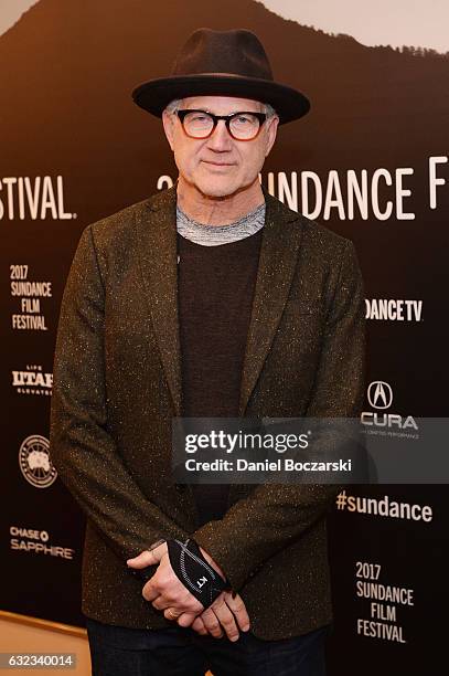 Designer Tinker Hatfield attends the Docuseries Showcase on day 3 of the 2017 Sundance Film Festival at Egyptian Theatre on January 21, 2017 in Park...