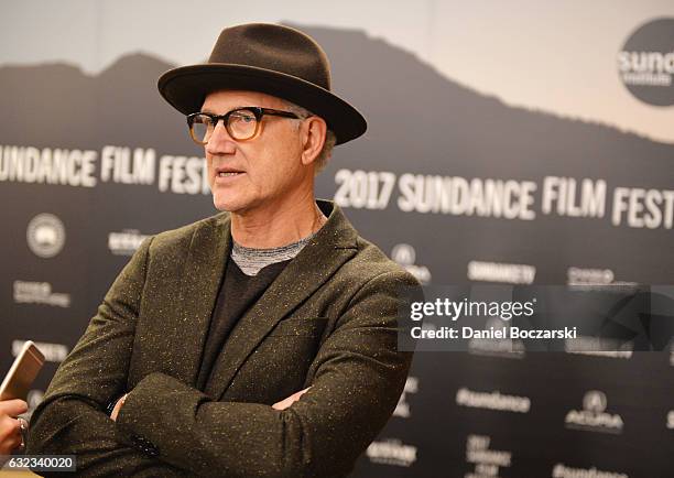 Designer Tinker Hatfield attends the Docuseries Showcase on day 3 of the 2017 Sundance Film Festival at Egyptian Theatre on January 21, 2017 in Park...