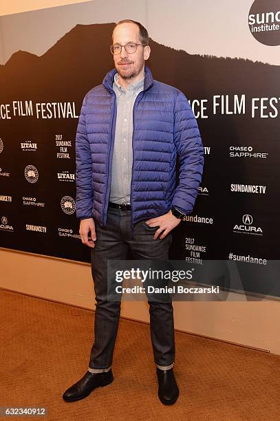 Christoph Niemann attends the Docuseries Showcase on day 3 of the 2017 Sundance Film Festival at Egyptian Theatre on January 21, 2017 in Park City,...