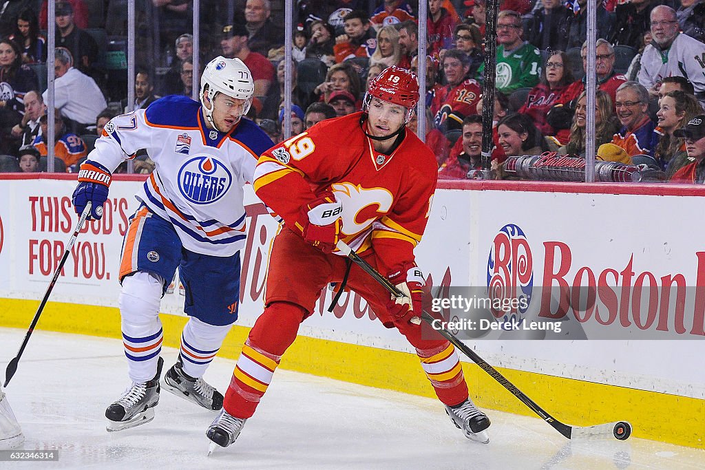 Edmonton Oilers v Calgary Flames
