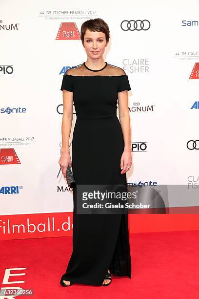 Julia Koschitz during the 44th German Film Ball 2017 arrival at Hotel Bayerischer Hof on January 21, 2017 in Munich, Germany.