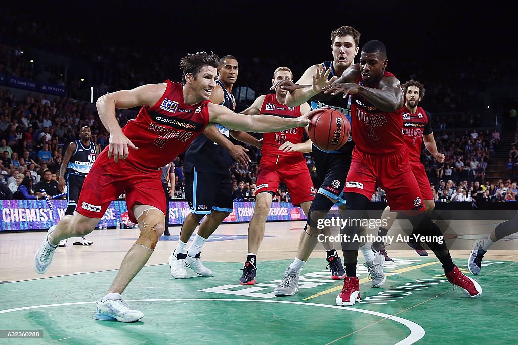 NBL Rd 16 - New Zealand v Perth