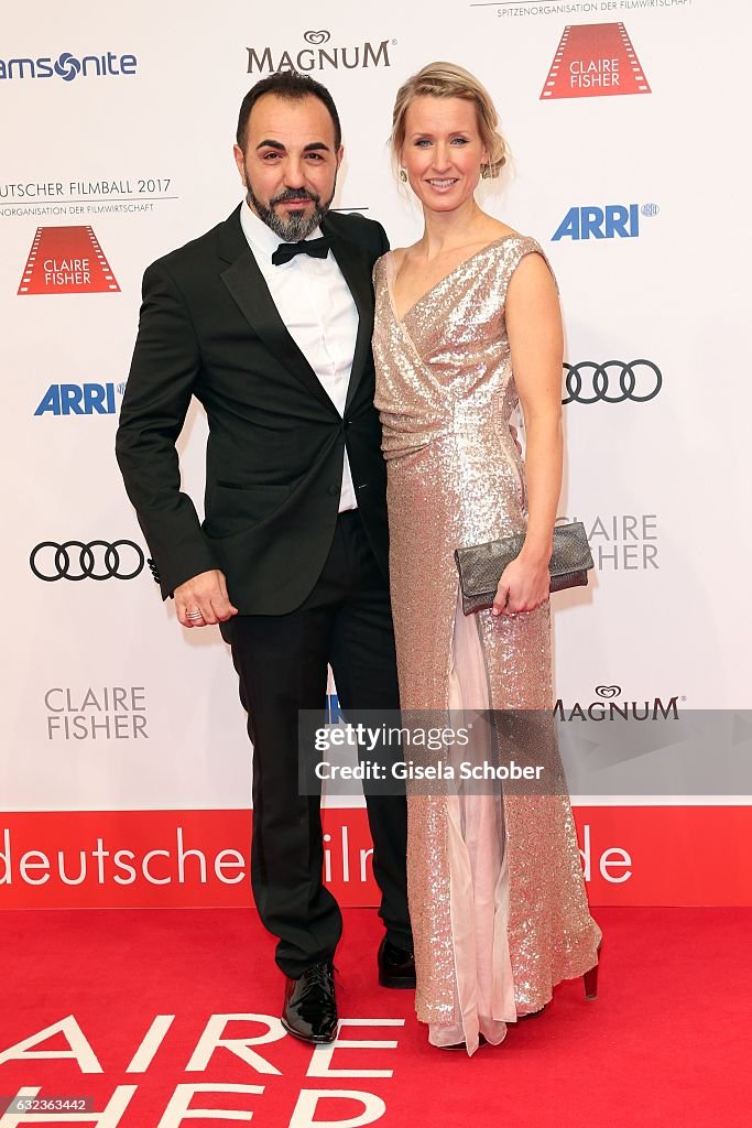Adnan Maral and his wife Franziska Maral during the 44th German Film
