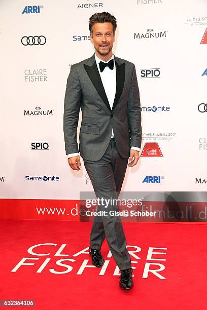 Wayne Carpendale during the 44th German Film Ball 2017 arrival at Hotel Bayerischer Hof on January 21, 2017 in Munich, Germany.