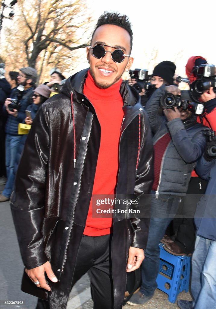 Dior Homme : Outside Arrivals - Paris Fashion Week - Menswear F/W 2017-2018