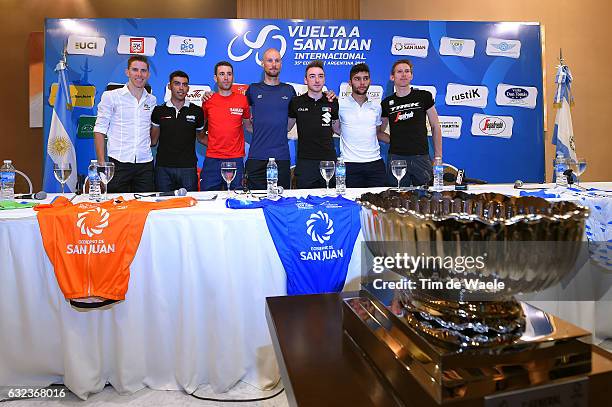 35th Tour of San Juan 2017 / Press Conference Rui COSTA / Laureano ROSAS / Vincenzo NIBALI / Tom BOONEN / Elia VIVIANI / Fernando GAVIRIA / bauke...