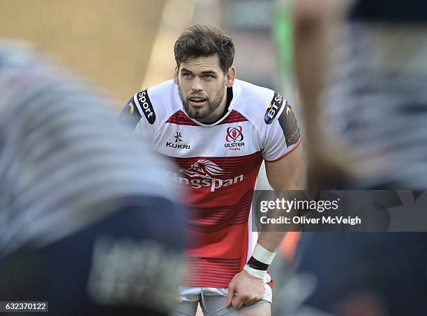 Belfast , Ireland - 21 January 2017; Clive Ross of Ulster during the European Rugby Champions Cup Pool 5 Round 6 match between Ulster and...