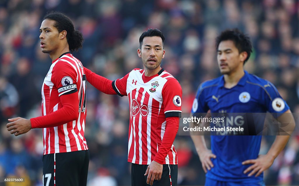 Southampton v Leicester City - Premier League