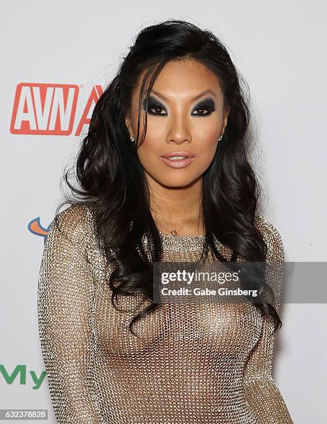 Adult film actress/director Asa Akira attends the 2017 Adult Video News Awards at the Hard Rock Hotel & Casino on January 21, 2017 in Las Vegas,...