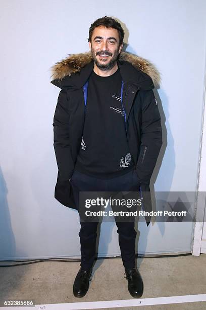 Producer Benoit Ponsaille attends the Lanvin Menswear Fall/Winter 2017-2018 show as part of Paris Fashion Week on January 22, 2017 in Paris, France.