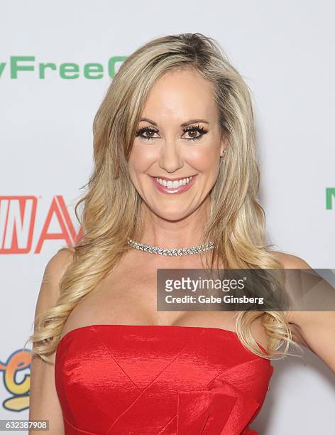Adult film actress Brandi Love attends the 2017 Adult Video News Awards at the Hard Rock Hotel & Casino on January 21, 2017 in Las Vegas, Nevada.