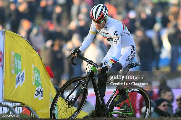 Adrie Van der Poel Hoogerheide 2017 / Men Elite Stephen HYDE / Men Elite/ World Cup / Tim De WaeleLC/Tim De Waele/Corbis via Getty Images)